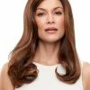 Jon Renau Top Form French 18" | Remy Human Hair Topper (Mono Top) ROOTED WIGS