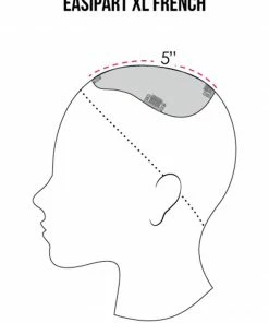 Jon Renau EasiPart French XL 18