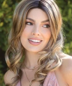 Rene Of Paris ROOTED WIGS Ensley TP | Synthetic Hair Topper (Mono Part)