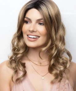 Rene Of Paris ROOTED WIGS Ensley TP | Synthetic Hair Topper (Mono Part)