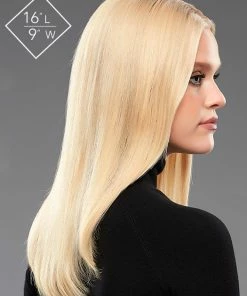 Easihair EasiPieces 16" L X 9" W | Remy Human Hair Piece (1 Piece)