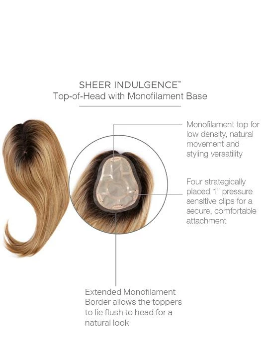 Raquel Welch Go All Out 16" | HF Synthetic Hair Topper (Mono Top) ROOTED WIGS 8 Raquel Welch Go All Out 16" | HF Synthetic Hair Topper (Mono Top) ROOTED WIGS