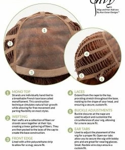 Envy WOMEN'S WIGS Carley | Short Synthetic Wig (Mono Top)