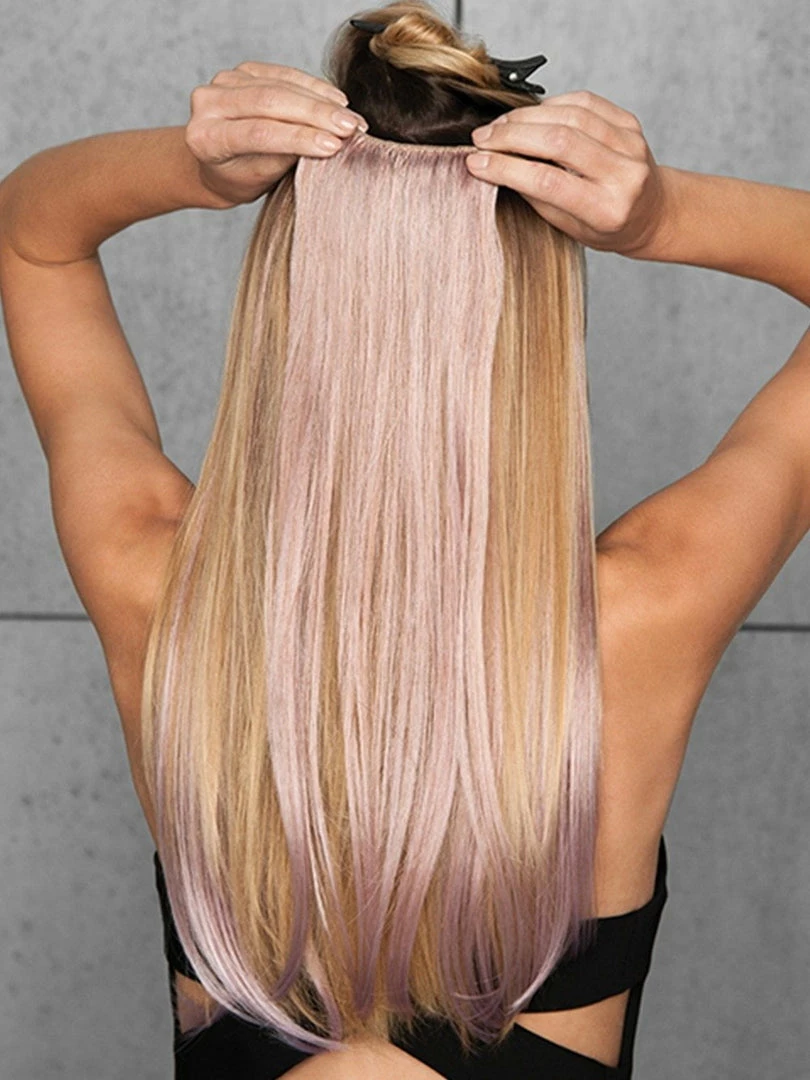 Hairdo 23" Straight HF Synthetic Hair Extensions Kit (6 Piece) | Clip In Color 5 Hairdo 23" Straight HF Synthetic Hair Extensions Kit (6 Piece) | Clip In Color