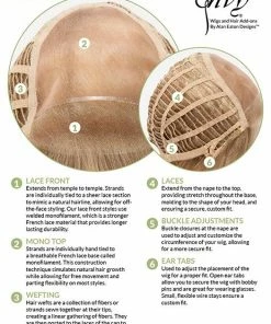 Envy WOMEN'S WIGS Delaney | Synthetic Lace Front Wig (Mono Top)