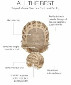 Gabor WOMEN'S WIGS All The Best | Synthetic Lace Front Wig (Hand-Tied Top)