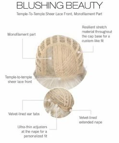 Gabor WOMEN'S WIGS Blushing Beauty | Synthetic Lace Front Wig (Mono Part) 54 Gabor WOMEN'S WIGS Blushing Beauty | Synthetic Lace Front Wig (Mono Part)