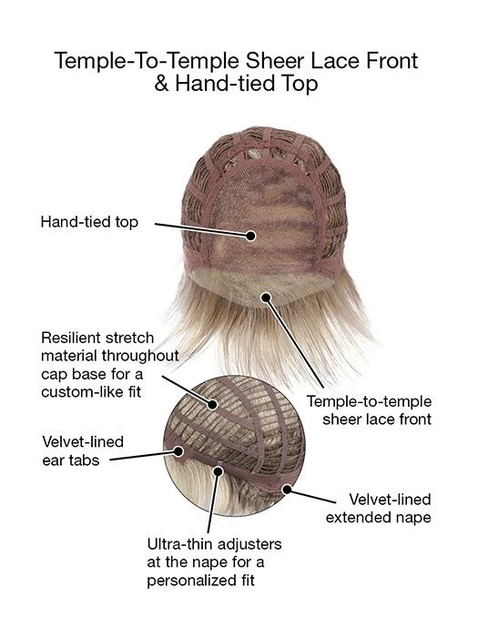 Gabor Gala Luxury | Synthetic Lace Front Wig (Hand-Tied Top) WOMEN'S WIGS 9 Gabor Gala Luxury | Synthetic Lace Front Wig (Hand-Tied Top) WOMEN'S WIGS