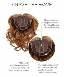 Raquel Welch NEW ARRIVALS Crave The Wave | Synthetic Lace Front Hair Topper (Mono Part) 46 Raquel Welch NEW ARRIVALS Crave The Wave | Synthetic Lace Front Hair Topper (Mono Part)