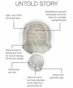 Raquel Welch WOMEN'S WIGS Untold Story | Synthetic Lace Front Wig (Hand Tied) 51 Raquel Welch WOMEN'S WIGS Untold Story | Synthetic Lace Front Wig (Hand Tied)