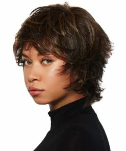 TressAllure Razor Cut Shag | HF Synthetic Wig (Basic Cap) WOMEN'S WIGS