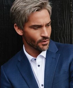 HIM MEN'S WIGS Reserved | HF Synthetic Lace Front Wig (Mono Crown)