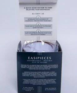 Easihair EasiPieces 8" L X 6" W | Remy Human Hair Piece (1 Piece) ROOTED WIGS 51 Easihair EasiPieces 8