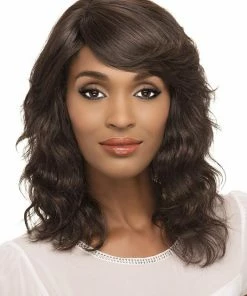 Vivica Fox WOMEN'S WIGS Diva | Human Hair Wig (Basic Cap)