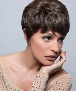 TressAllure WOMEN'S WIGS Textured Pixie | HF Synthetic Wig (Basic Cap)