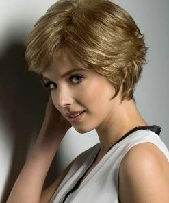 Estetica Mono Wiglet 36-LF | Synthetic Lace Front Hair Piece (Mono Top) ROOTED WIGS