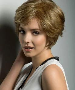 Estetica Mono Wiglet 36-LF | Synthetic Lace Front Hair Piece (Mono Top) ROOTED WIGS