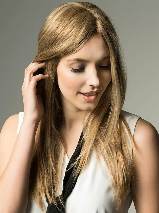 Estetica MONO WIGLET 12-HH | Human Hair Top Piece (Mono Top) ROOTED WIGS 6 Estetica MONO WIGLET 12-HH | Human Hair Top Piece (Mono Top) ROOTED WIGS