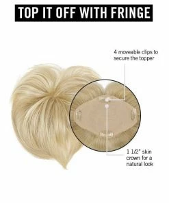 Hairdo Top It Off With Fringe | Synthetic Hair Topper (Mono Crown) NEW ARRIVALS 32 Hairdo Top It Off With Fringe | Synthetic Hair Topper (Mono Crown) NEW ARRIVALS