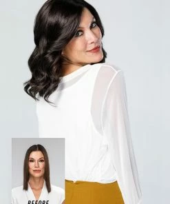 Jon Renau Top Coverage Wavy 12" | Synthetic Hair Topper (Mono Top) NEW ARRIVALS