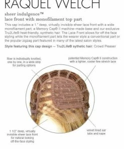 Raquel Welch Crowd Pleaser | HF Synthetic Lace Front Wig (Mono Part)