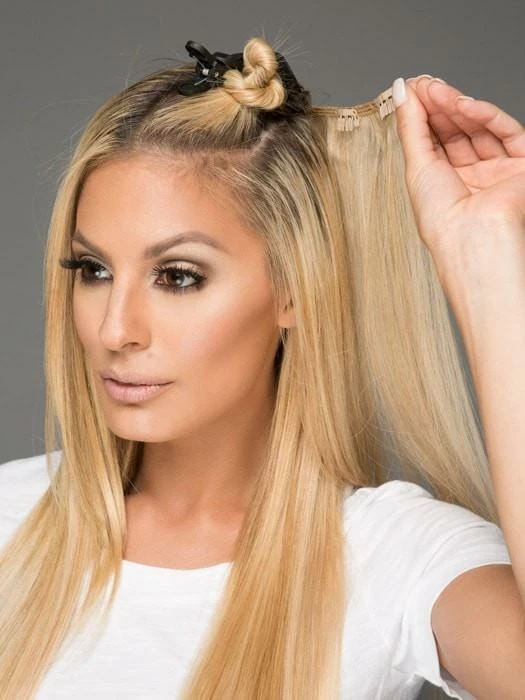 Easihair 20" EasiXtend Elite Remy Human Hair Extensions (8 Pieces) | Clip In 4 Easihair 20" EasiXtend Elite Remy Human Hair Extensions (8 Pieces) | Clip In