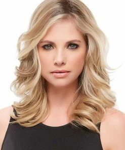 Jon Renau ROOTED WIGS EasiPart HD XL 12" | Synthetic Hair Topper (Mono Top)