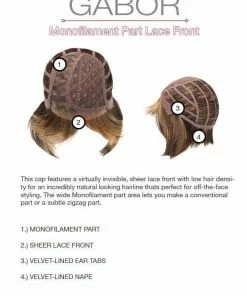Gabor WOMEN'S WIGS Everyday Elegant | Synthetic Lace Front Wig (Mono Part)