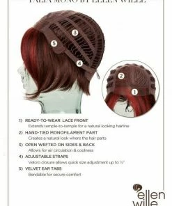 Ellen Wille Talia Mono | Synthetic Lace Front Wig (Mono Part) WOMEN'S WIGS