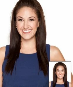 Hairdo 16" 100% Remy Human Hair Extensions (5 Piece) | Clip In 20 Hairdo 16