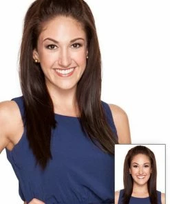 Hairdo 16" Straight HF Synthetic Hair Extensions Kit (8 Piece) | Clip In 24 Hairdo 16