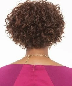 Vivica Fox WOMEN'S WIGS HH-Whitney | Human Hair Wig (Basic Cap)