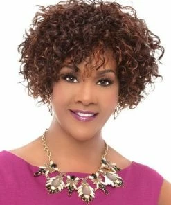 Vivica Fox WOMEN'S WIGS HH-Whitney | Human Hair Wig (Basic Cap)