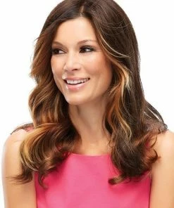 Jon Renau ROOTED WIGS Top Level | Synthetic Lace Front Hair Topper (Mono Top)