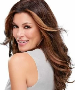 Jon Renau ROOTED WIGS Top Level | Synthetic Lace Front Hair Topper (Mono Top)