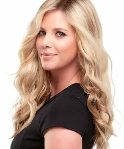 Jon Renau Top Wave 18" | Synthetic Hair Topper (Full Mono) ROOTED WIGS