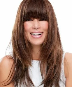 Jon Renau BANGS & FRINGES EasiFringe | Remy Human Hair Clip In Bangs (Mono Base)