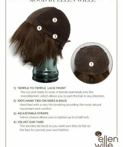 Ellen Wille WOMEN'S WIGS Mood | Human Hair/ Synthetic Blend Lace Front Wig 42 Ellen Wille WOMEN'S WIGS Mood | Human Hair/ Synthetic Blend Lace Front Wig