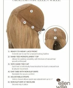 Ellen Wille Obsession | Remy Human Hair Lace Front Wig (Hand-Tied) WOMEN'S WIGS