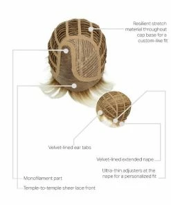 Gabor WOMEN'S WIGS Stylish Flair | Synthetic Lace Front Wig (Mono Part) 50 Gabor WOMEN'S WIGS Stylish Flair | Synthetic Lace Front Wig (Mono Part)