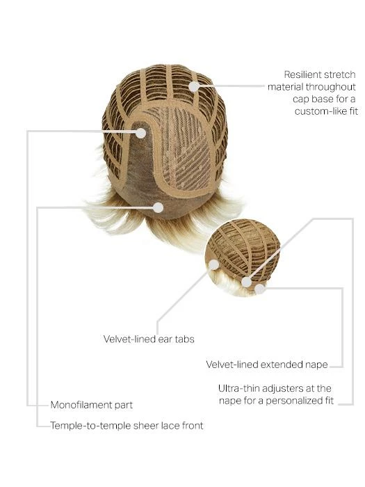 Gabor WOMEN'S WIGS Stylish Flair | Synthetic Lace Front Wig (Mono Part) 9 Gabor WOMEN'S WIGS Stylish Flair | Synthetic Lace Front Wig (Mono Part)