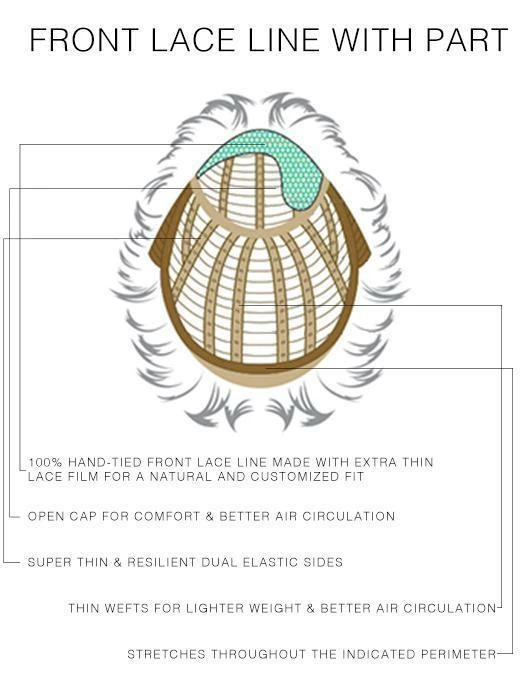 Estetica Orchid | Synthetic Lace Front Wig (Mono Part) WOMEN'S WIGS 27 Estetica Orchid | Synthetic Lace Front Wig (Mono Part) WOMEN'S WIGS