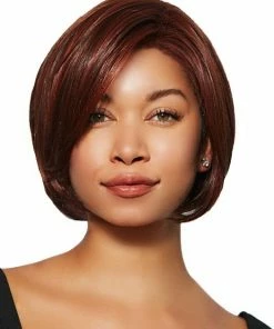TressAllure Angled Bob | HF Synthetic Lace Front Wig (Basic Cap) WOMEN'S WIGS