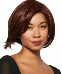 TressAllure Angled Bob | HF Synthetic Lace Front Wig (Basic Cap) WOMEN'S WIGS